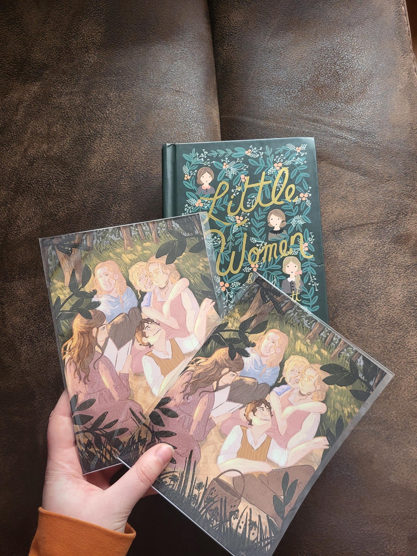 Little women art*little women fanart*jo and laurie art*little women art print*Louisa May Alcott art*Beth March art*Jo March art*picnic art*