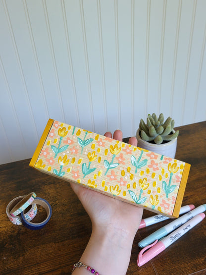 acrylic handpainted wooden boxes