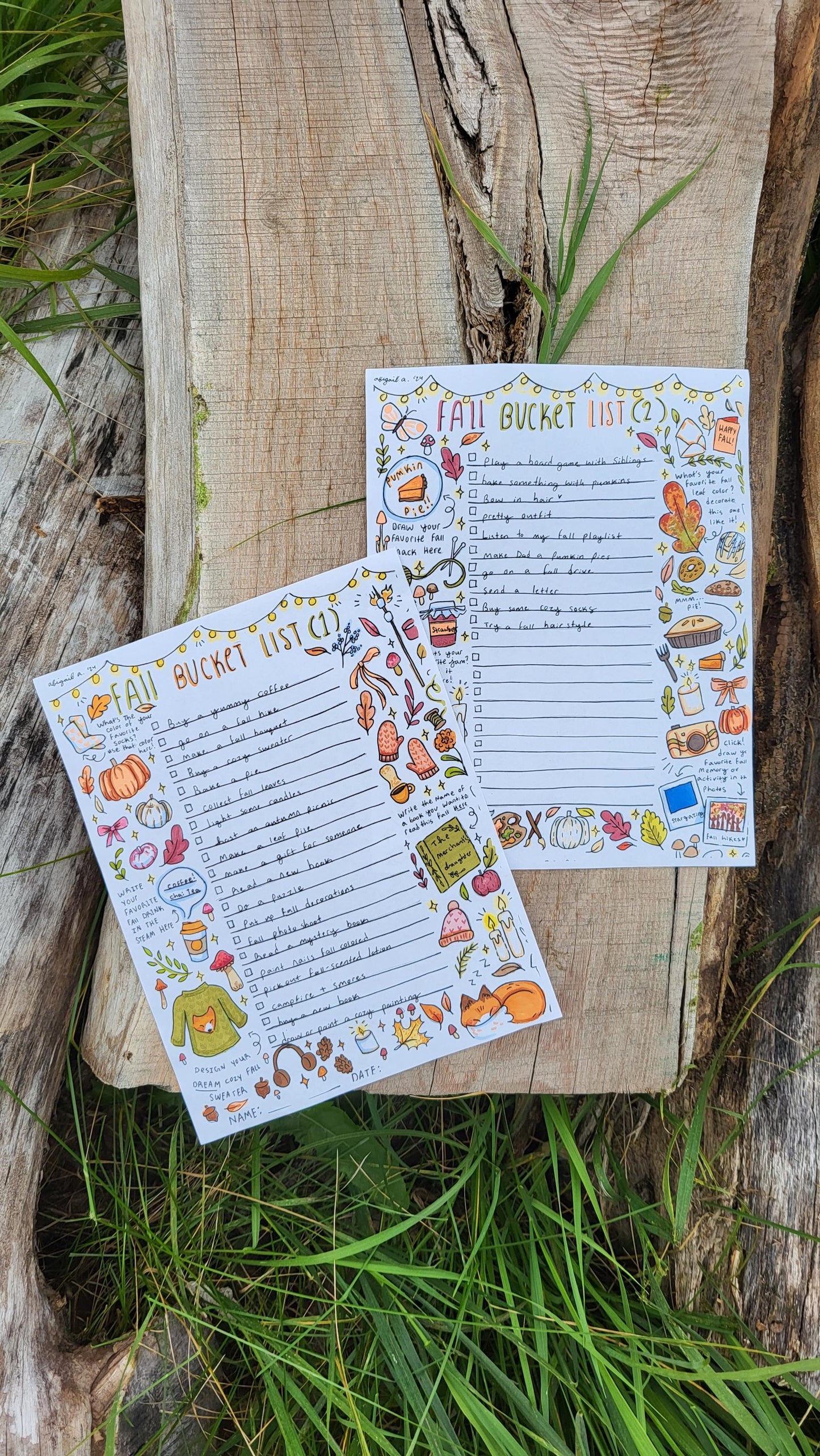 Fall bucket list*cozy fall coloring page*aesthetic fall art*aesthetic coloring page*aesthetic bucket list*fall list*printable bucket list