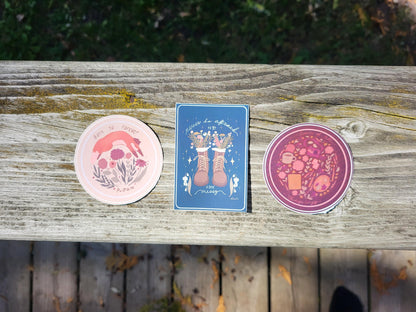 3 pack adventurer stickers