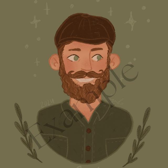 custom portraits*digital portrait art*custom digital portraits*custom portrait downloadable*custom art*custom portrait origonal artwork*art