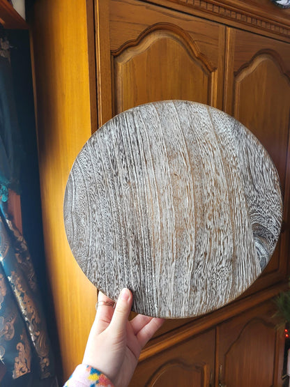 acrylic floral wooden tray