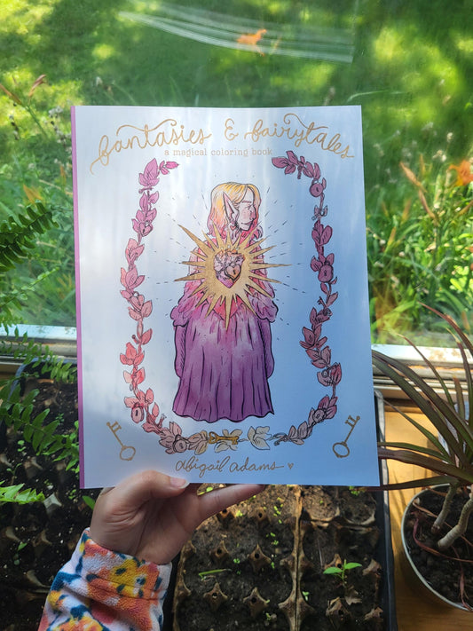 Fantasies & Fairytales: A Magical Coloring Book