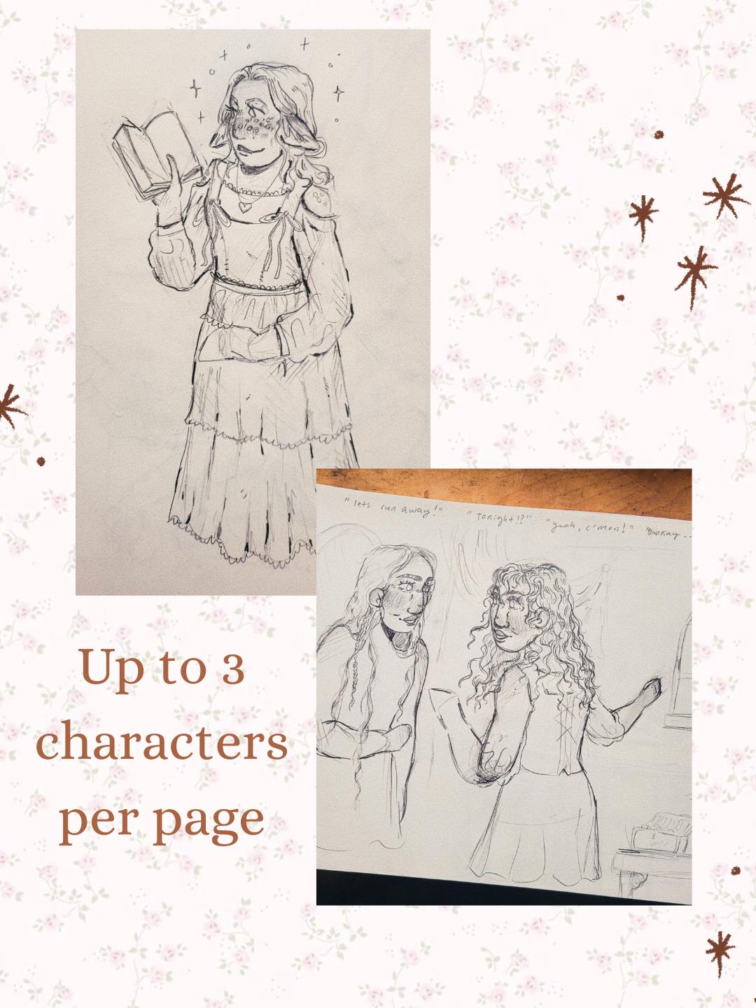Custom character art*custom oc design*OC design*character sketch*custom character design art sketches*book art*custom show art*custom movie*