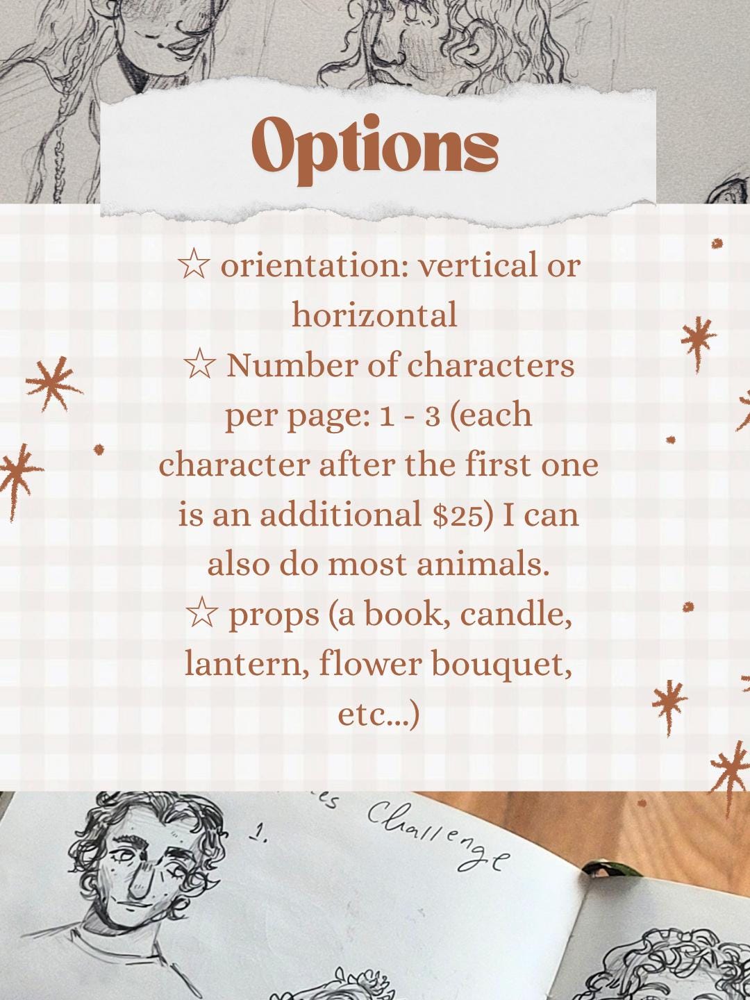 Custom character art*custom oc design*OC design*character sketch*custom character design art sketches*book art*custom show art*custom movie*