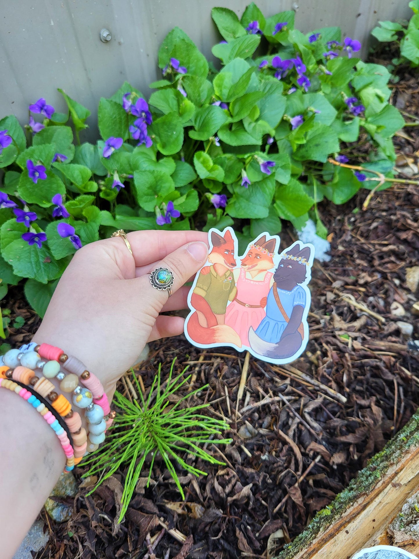 Fernhaven Rising sticker collection*pack of three stickers*book stickers*fox stickers*The Fernshade Chronicles stickers*handdrawn stickers